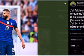 Karim Benzema tuyên bố chia tay đội tuyển Pháp