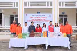 Dược phẩm Tâm Bình chung tay tổ chức “Tết nhân ái 2023” tại Xã Xín Cái, huyện Mèo Vạc, tỉnh Hà Giang