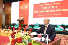 Tổng Bí thư Nguyễn Phú Trọng: Xây dựng Quân đội tinh, gọn, mạnh