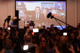 Các nhà lãnh đạo châu Âu chúc mừng Tổng thống Pháp Macron