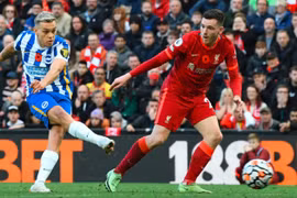 Nhận định trận Liverpool vs Brighton, 21h ngày 1/10