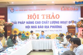 Không ngừng nâng cao vị thế, vai trò của Hội Nhà báo địa phương trong xã hội