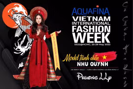 5 nàng hậu nhà Q-Talent đốt cháy sân khấu Vietnam International Fashion Week