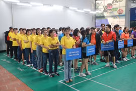 Gần 200 vận động viên tham gia Hội thao Báo chí khu vực Tây Nguyên mở rộng lần thứ 11