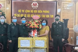 Hội Nhà báo tỉnh Kon Tum thăm Bộ chỉ huy Bộ đội biên phòng tỉnh