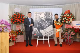 Triển lãm "Nhà báo vẽ" - Nơi lan tỏa niềm lạc quan, bản lĩnh, tình cảm của nhà báo Huỳnh Dũng Nhân