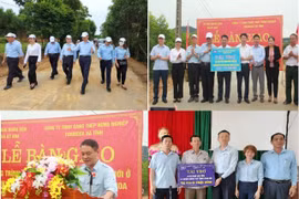 Formosa Hà Tĩnh góp phần xây dựng nông thôn mới cùng thị xã Kỳ Anh
