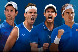 Novak Djokovic cùng đội tuyển châu Âu tham dự Laver Cup 2022