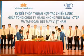 Vinatex kết hợp với loạt “ông lớn” ngành vận tải, để đẩy mạnh việc nhận diện thương hiệu