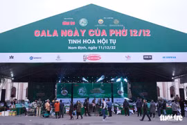 Báo Tuổi Trẻ tổ chức Gala Ngày của phở 12/12 tại TP Nam Định