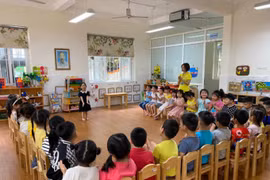 Toàn bộ 2.835 trường học với hơn 2 triệu học sinh Hà Nội đã trở lại trường học trực tiếp