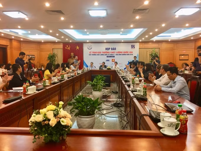 75 doanh nghiệp đạt Giải thưởng Chất lượng Quốc gia 2018