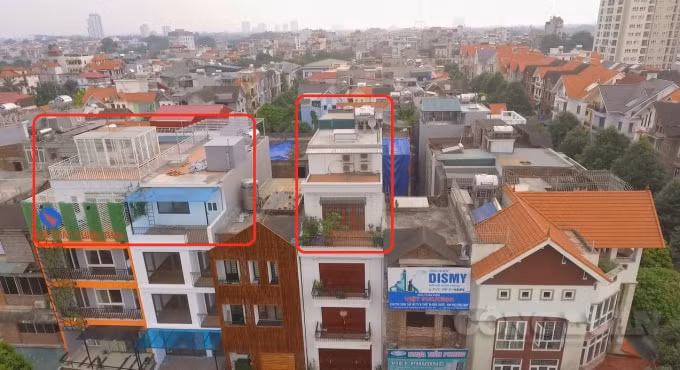 Căn số 29,31,32 BT4 - 3 tự ý cơi nới, cải tạo thêm 1, thậm chí 2 tầng tum để tăng diện tích sử dụng, tư lợi cá nhân