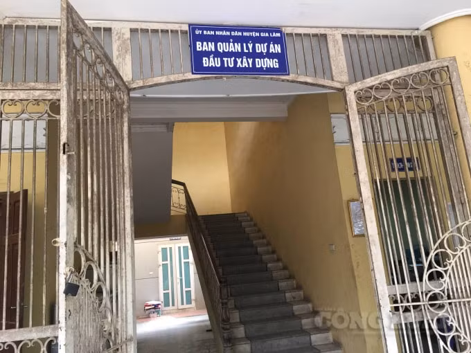 Ban Quản lý Dự án đầu tư xây dựng huyện Gia Lâm đang bưng bít thông tin về nhà thầu?