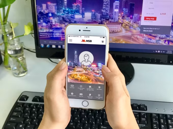Ngân hàng điện tử là một trong nhưng kênh thanh toán không tiền mặt phổ biến và thuận tiện