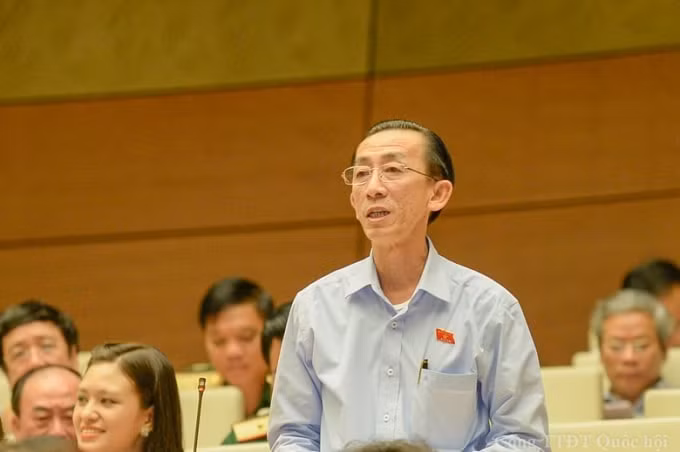 Đại biểu Quốc hội Trần Hoàng Ngân.