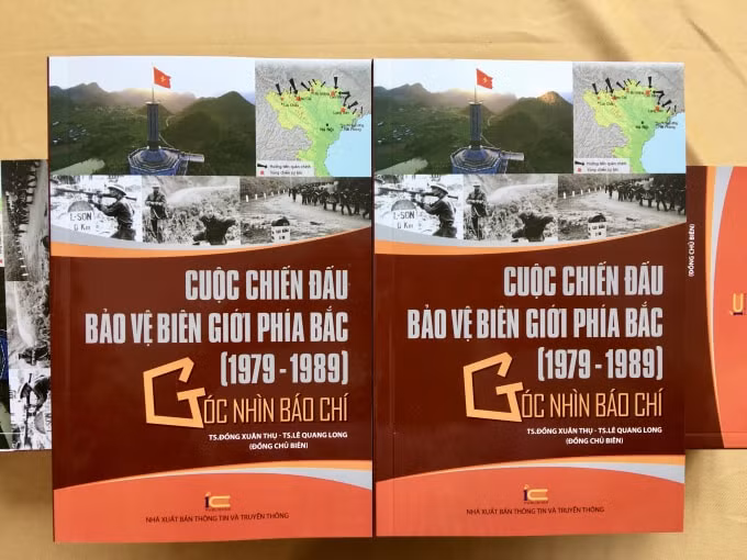 Cuốn sách “Cuộc chiến đấu bảo vệ biên giới phía Bắc (1979 – 1989) - Góc nhìn báo chí”.