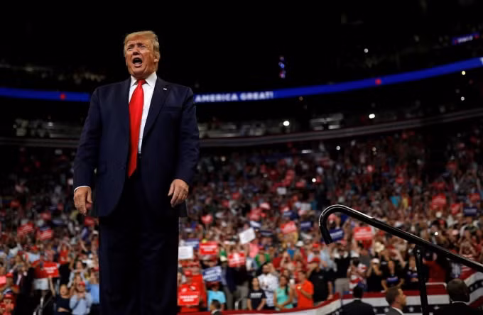 Tổng thống Mỹ Donald Trump. Ảnh: Reuters