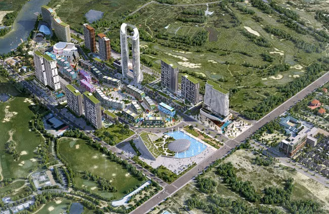 Đất nền tại Cocobay Đà Nẵng đã có sổ đỏ riêng cho từng lô.