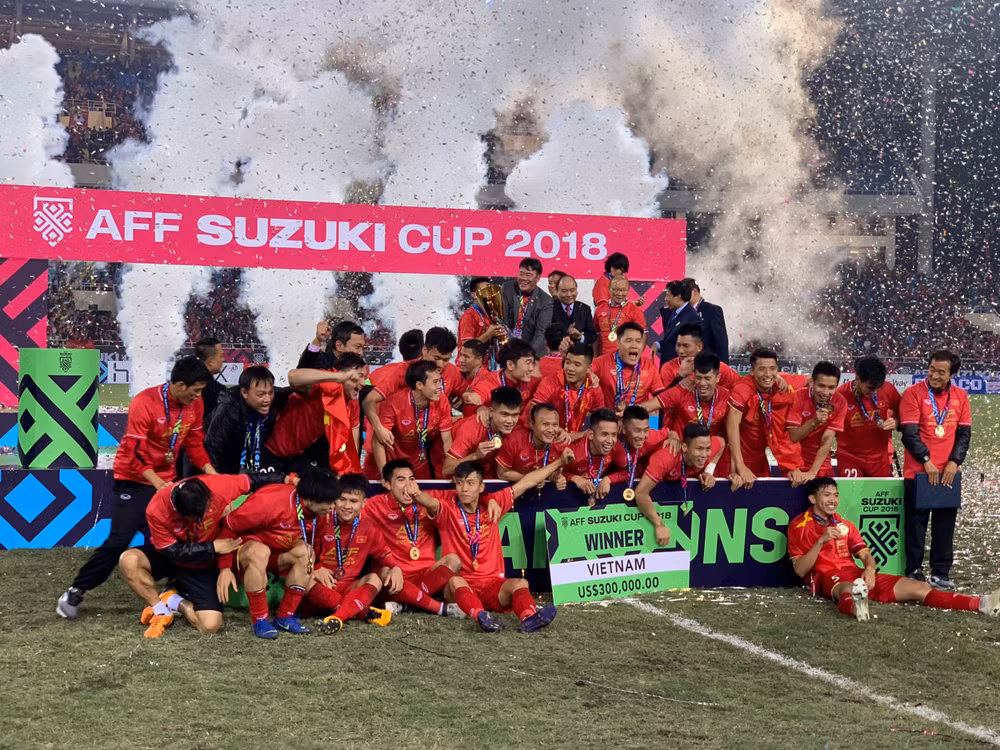 Sau chức vô địch AFF Cup 2018, ĐT Việt Nam cần cọ xát tại nhiều giải đấu lớn để tiếp tục thành công trong năm 2019. Ảnh: Hữu Phương