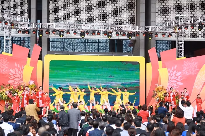 Nhiều tiết mục văn nghệ đặc sắc sẽ trình diễn tại Hội báo Toàn quốc 2019. Ảnh: Nguyễn Mạnh