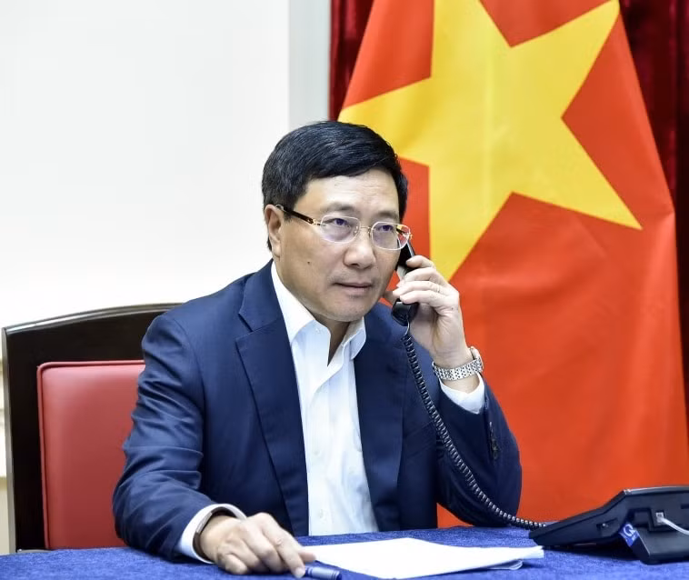 Phó Thủ tướng Phạm Bình Minh đề nghị phía Malaysia bảo đảm xét xử công bằng, trả tự do cho công dân Đoàn Thị Hương. Ảnh: TG&VN