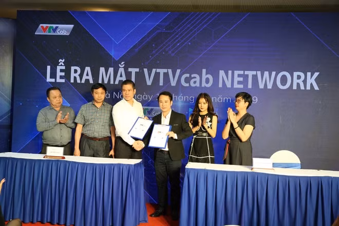 VTVcab và Nextmedia ký kết hợp tác trong chiều 11/3.