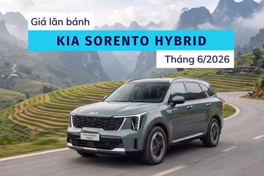 Kia Sorento Hybrid 2026: Bảng giá lăn bánh và ưu đãi mới nhất tháng 6
