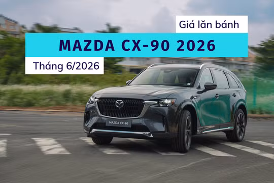 Giá lăn bánh Mazda CX-90 đắt hơn Hyundai Palisade 700 triệu đồng