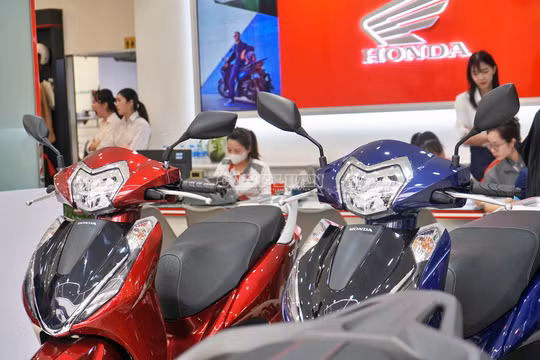 Doanh số Honda Việt Nam: Ô tô gặp khó, xe máy tiếp tục đắt hàng