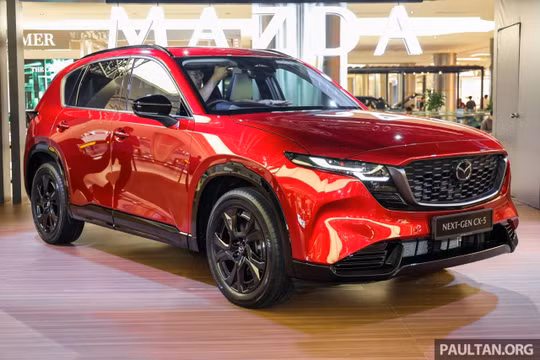 Mazda CX-5 2026 mở bán tại Malaysia, không có hybrid, giá gần 1,1 tỷ đồng