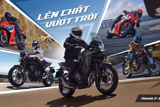 Honda Việt Nam nâng cấp đồng loạt 5 mẫu xe phân khối lớn