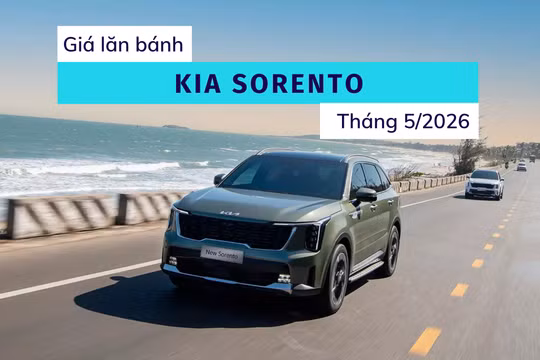 Bảng giá lăn bánh và ưu đãi Kia Sorento cập nhật mới nhất tháng 5/2026