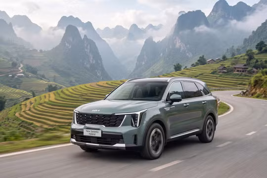 Kia Sorento Hybrid có bản nâng cấp 2026 tại thị trường Việt Nam