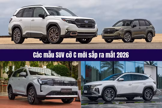 Loạt xe SUV cỡ C sắp có phiên bản mới mạnh và ‘xanh’ hơn tại Việt Nam