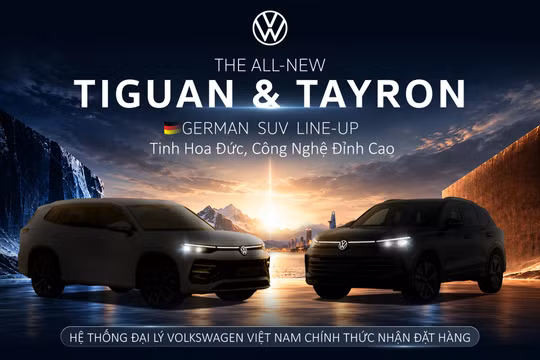 Volkswagen Việt Nam công bố giá dự kiến gây bất ngờ của Tayron và Tiguan 2026