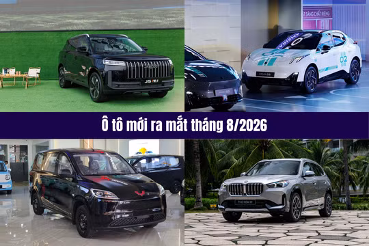 Nhìn lại loạt ô tô vừa ra mắt khách Việt tháng 8: Xe Trung Quốc áp đảo