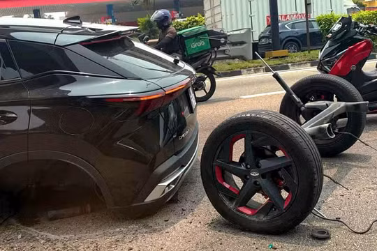 Omoda 5 bị dừng cấp đăng ký và yêu cầu triệu hồi tại Malaysia sau sự cố rơi trục nguy hiểm