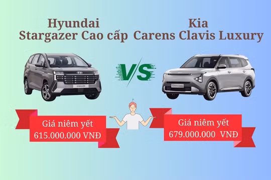 Giá cao hơn 64 triệu đồng, Kia Carens Clavis có gì để cạnh tranh Hyundai Stargazer 2026?