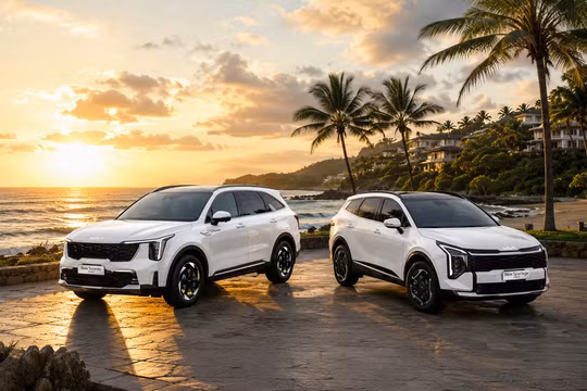 Thaco Auto công bố giá bán lẻ Kia Sportage Hybrid và Sorento Hybrid