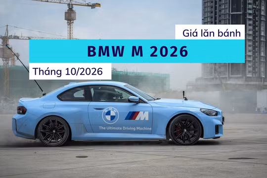 Giá lăn bánh các mẫu xe hiệu năng cao BMW M 2026 mới nhất