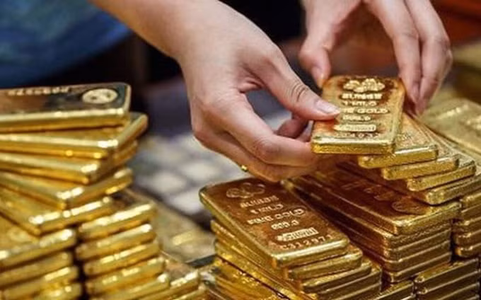 Giá vàng ngày 26/2/2020 đang giảm mạnh không ngừng. Ảnh minh họa.