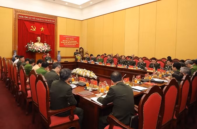 Toàn cảnh Hội nghị. Ảnh: BCA.