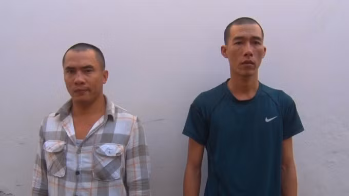 Đối tượng Thịnh và Hậu.