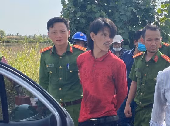 Đối tượng Võ Minh Sanh bị bắt giữ.