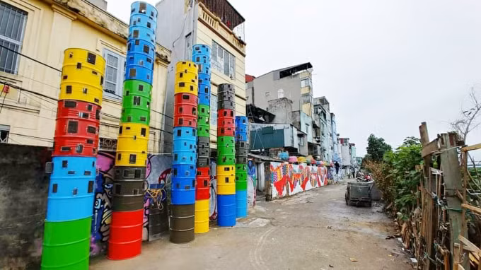 Không gian nghệ thuật công cộng Phúc Tân.