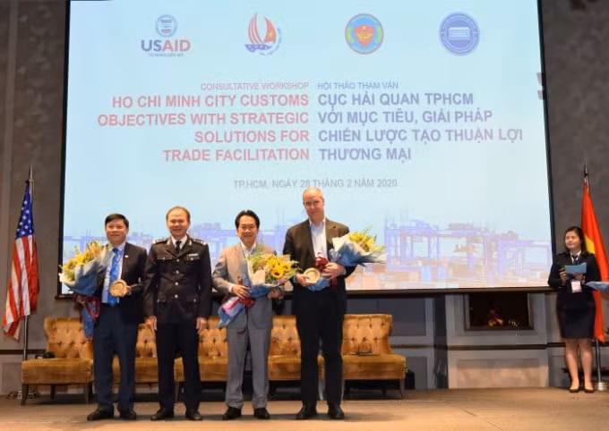 Cục Hải quan TP.HCM, USAID hợp tác hướng đến mục tiêu, giải pháp chiến lược tạo thuận lợi thương mại.