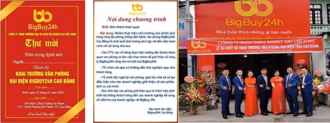 Bigbuy24h vẫn khai trương rầm rộ văn phòng đại diện tại Cao Bằng.