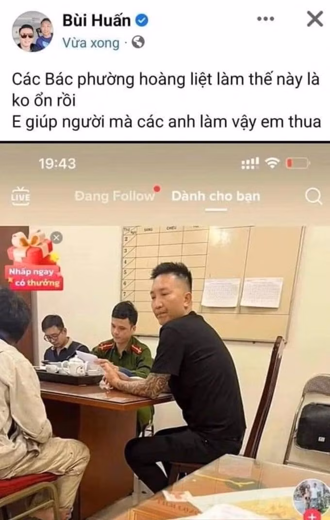 xon xao hinh anh huan hoa hong tai tru so cong an phuong o ha noi hinh 1