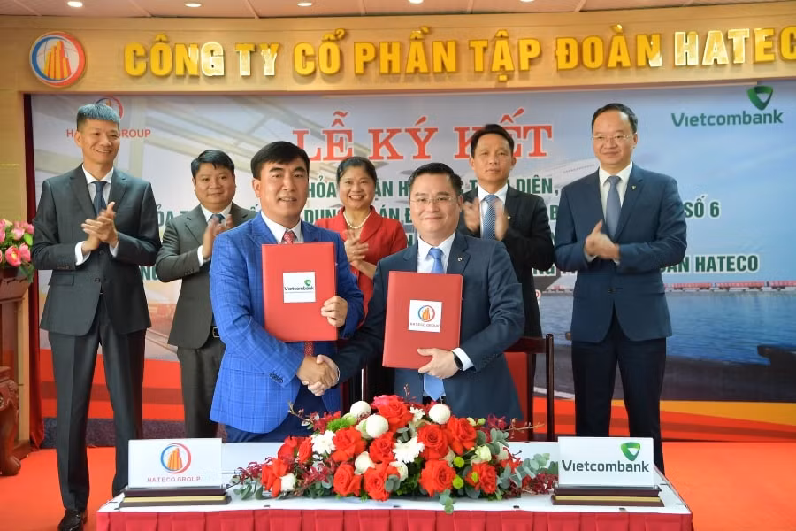 vietcombank va hateco group ky ket thoa thuan hop tac toan dien hinh 3